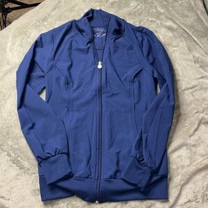 Navy Blue Scrub Jacket